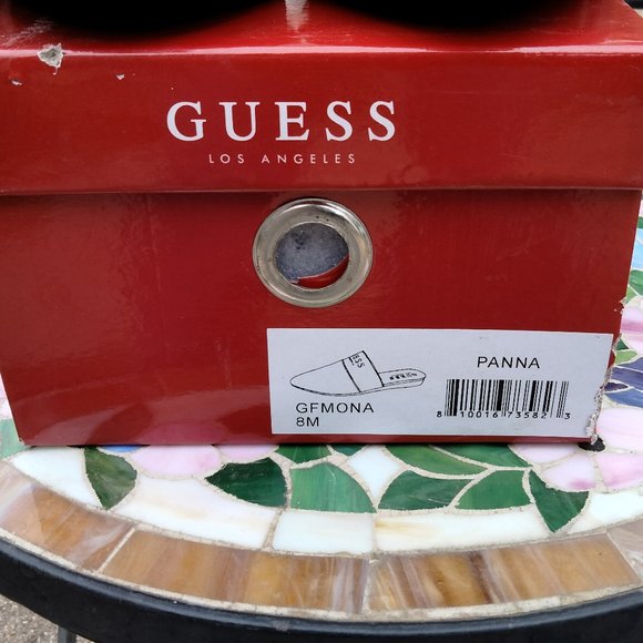 GUESS Mules GFMONA Panna 8M New Manmade Materials - Picture 3 of 9